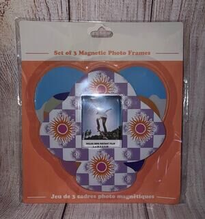 Instax MAGNETIC Refrigerator PHOTO FRAMES UNUSED Bright Colors